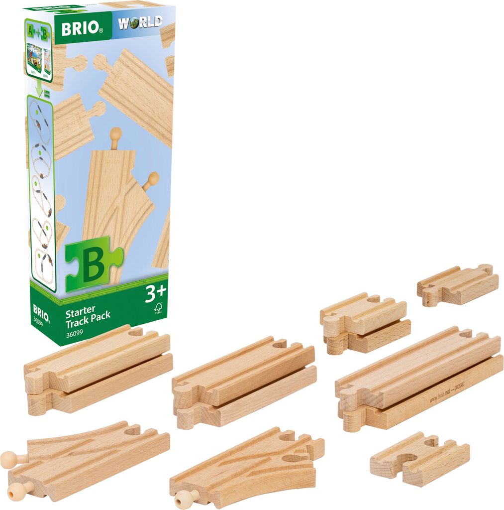 Ravensburger BRIO World – 36099 Schienen Starter Sortiment Produktbild 