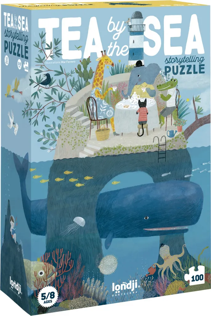 Puzzle Un thé fantastique Londji : puzzle 100 pièces illustré enfant