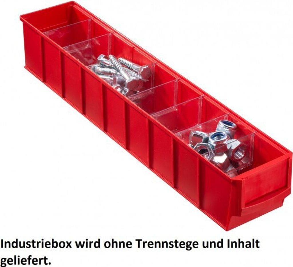 Industriebox 'ProfiPlus ShelfBox 500S, rot