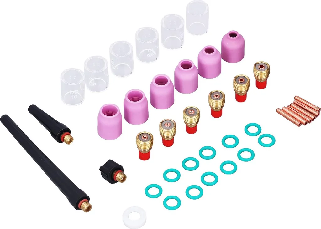 Kit Accessoires TIG 40 pièces avec Buses et Diffuseurs pour WP-9/20/25