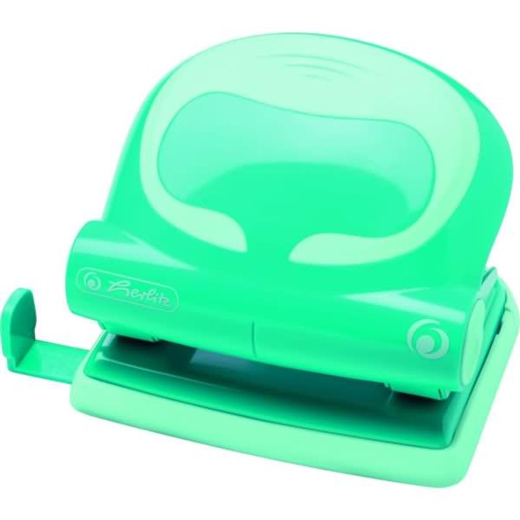 Herlitz Bürolocher 2,0mm Ergonomie caribbean turquoise
