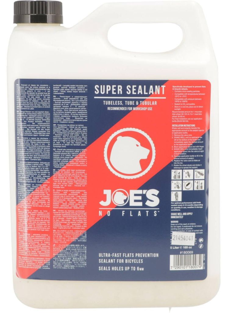 Joes No Flats Super Sealant 5l Jerrycan