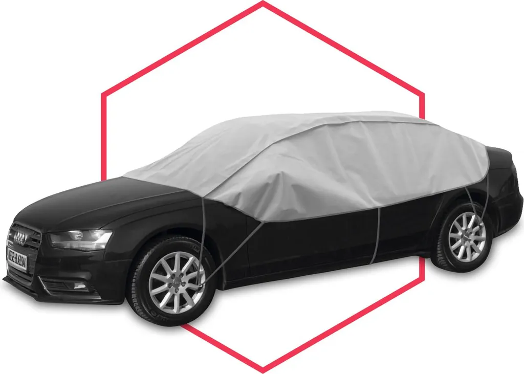 Telo Copriauto Impermeabile Per Land Rover Discovery Sport 2015-2023, Tessuto Oxford 210D, Con Cerniera Laterale, Antifurto E Cinghie Antivento, Taglia S - 3