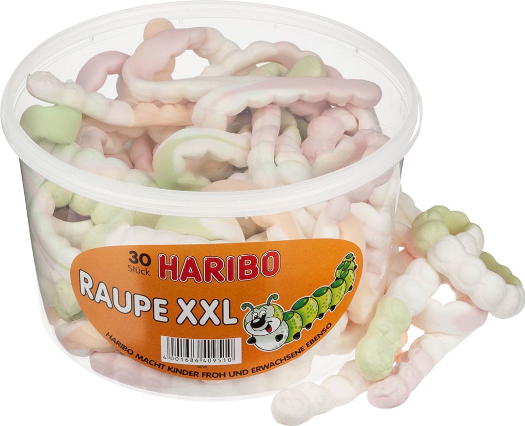 Haribo - Raupe XXL 30 Stck. DOSE Produktbild 12