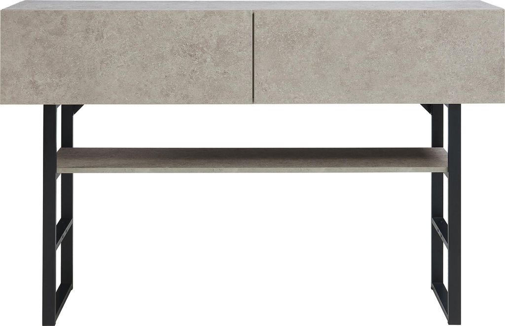 Konsolentisch 'Varberg' mit 2 Schubladen 75 x 120 x 30 cm Produktbild 