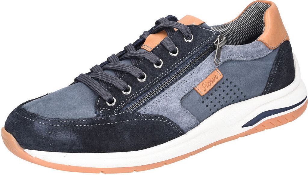 Sioux Turibio-702-J Extraweit Sneaker Blau in Gr. 45