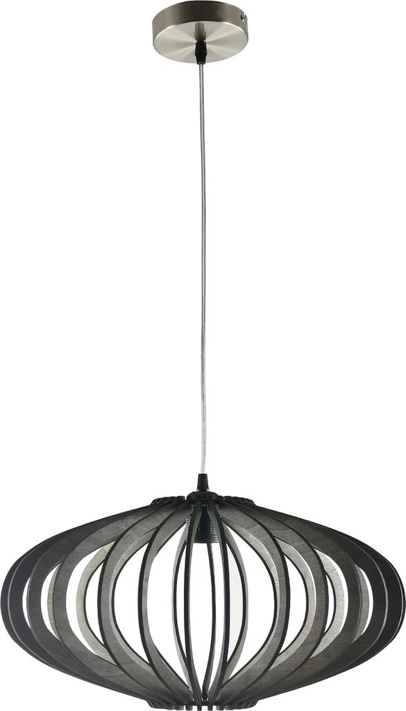 Pendelleuchte MOOD Ø45CM – Nachhaltiges Holz-Design für warme, moderne Akzente (1-flammig, E27)