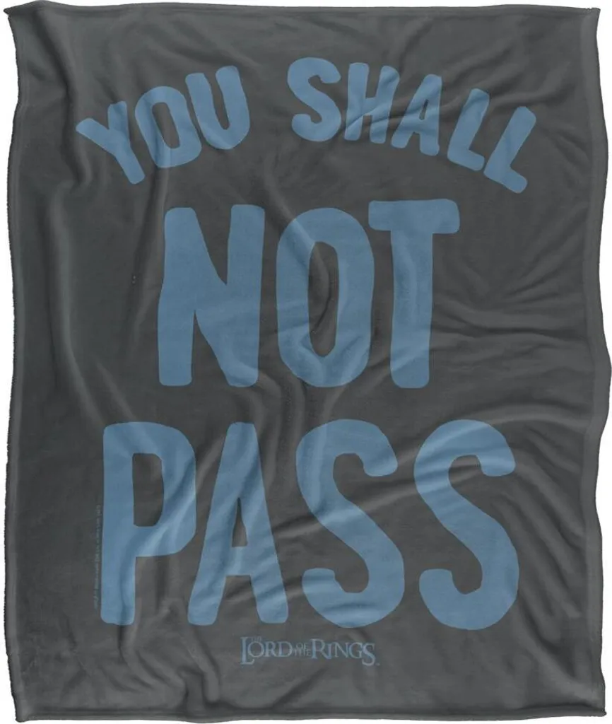 Lord Of The Rings Couverture You Shall Not Pass TV18785 Multicolore