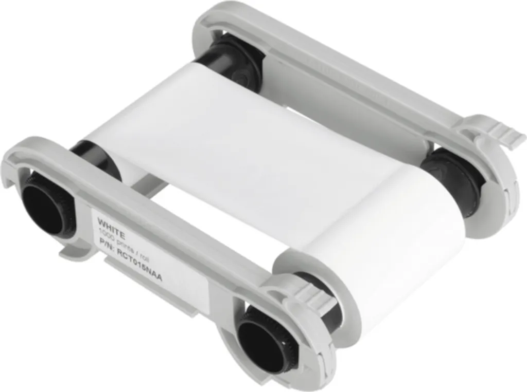 Finissez-en avec les impressions ternes : Ruban blanc 1000 cartes Evolis