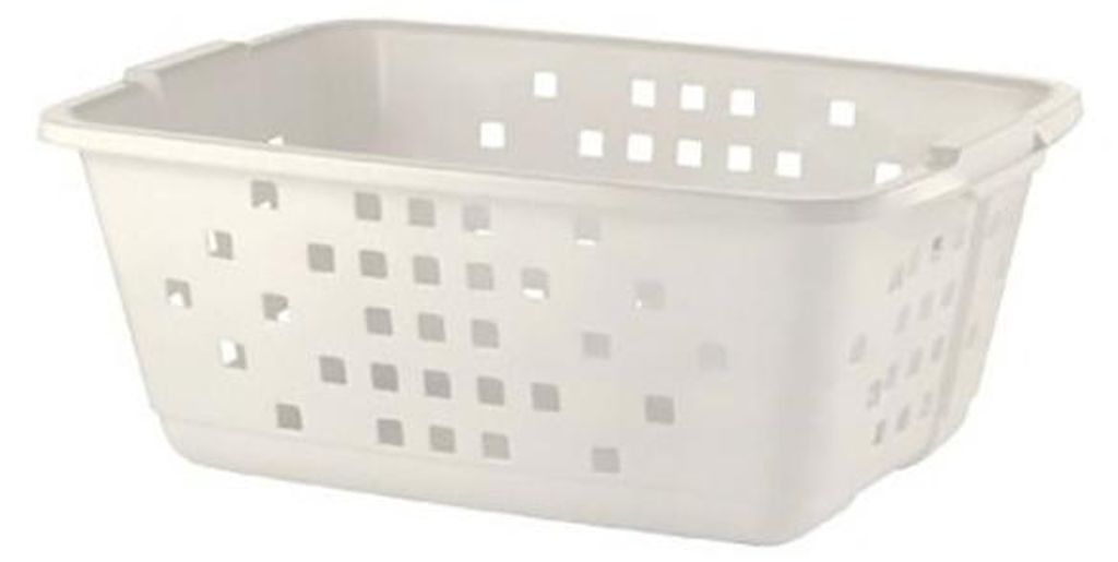 EDA  010654 BL.CER  EDA Wäschekorb PRIMA, 45 Liter, PP, Image du produit 