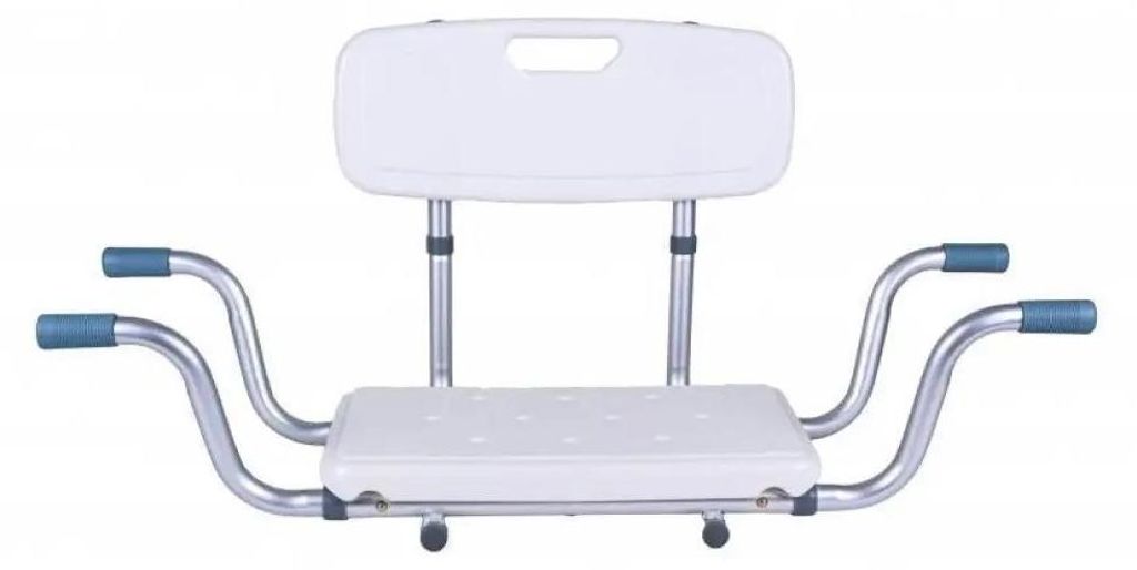 ANTAR Recessed bath bench with back rest AT51032 Zdjęcie produktu 