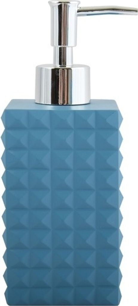 Seifenspender De Savon Kubik Polyresine Bleu
