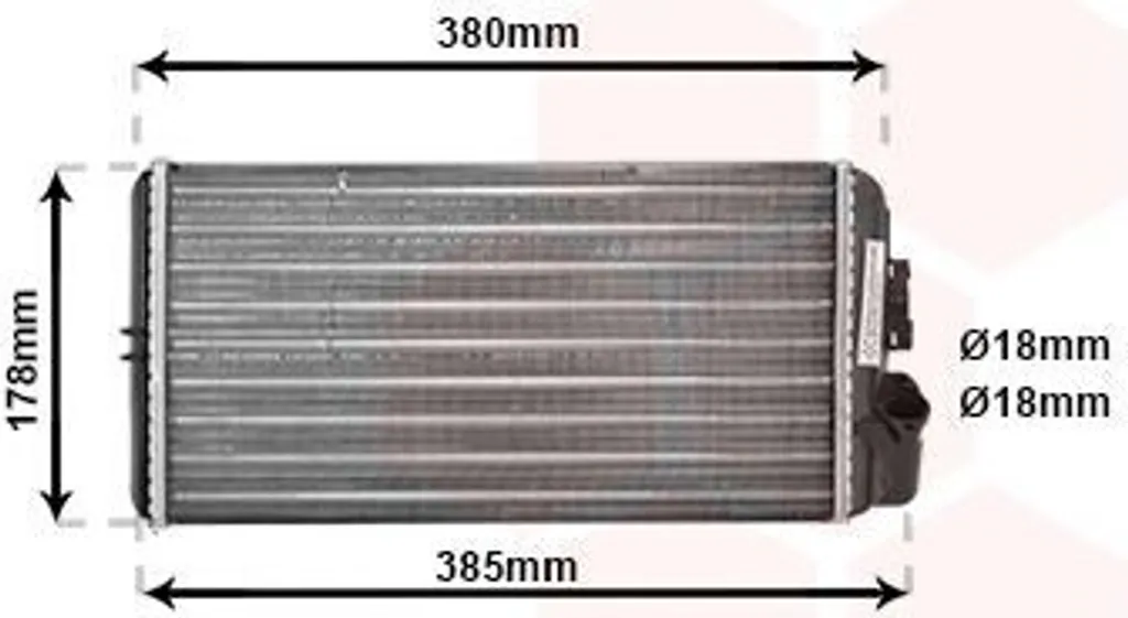 Réparer le chauffage de votre Mercedes Vario avec l'échangeur 30006188