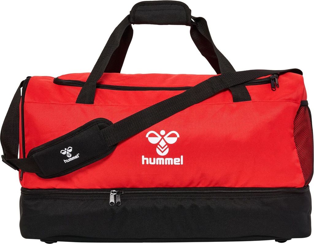 hummel Sporttasche Core 2.0 Sports Bag With Shoe Compartment True Red / Black rot
