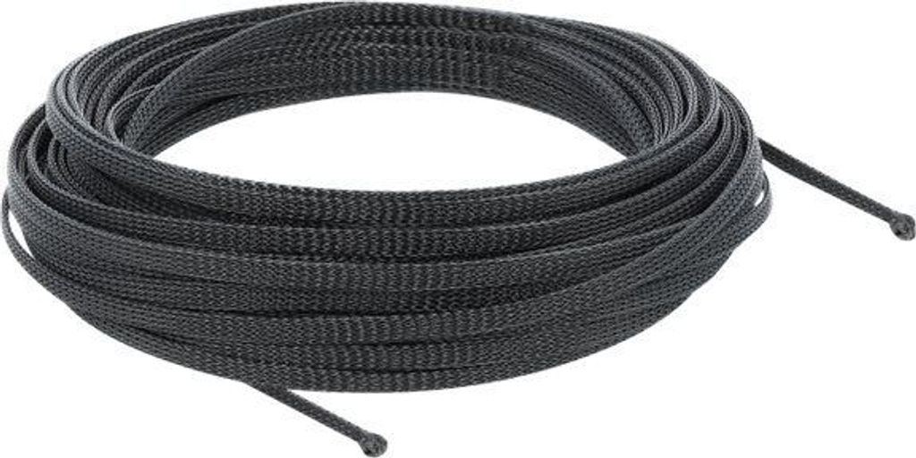 DELOCK Gaine tressée extensible 10m x 3mm noir Image du produit 