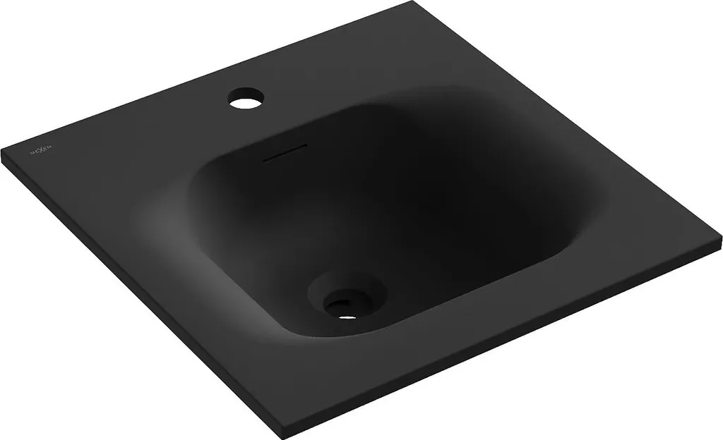 Mexen Vela 25234571 Lavabo Bagno Nero Opaco 46x46,5 cm - 2