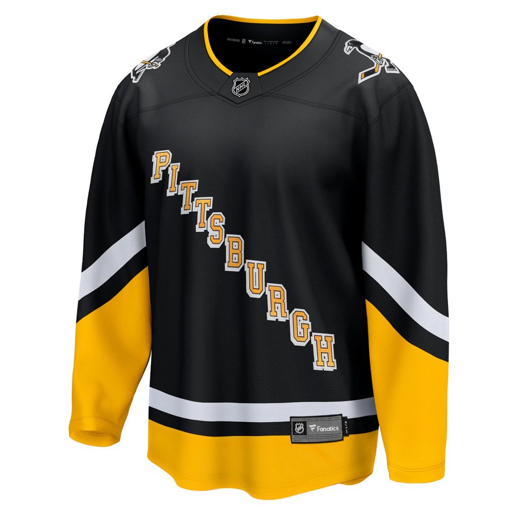 Pánský dres Pittsburgh Penguins NHL Alternate Premier Breakaway Jersey Pittsburgh Penguins NHL Eishockey Fanatics Breakaway Jersey Auswärtstriko...