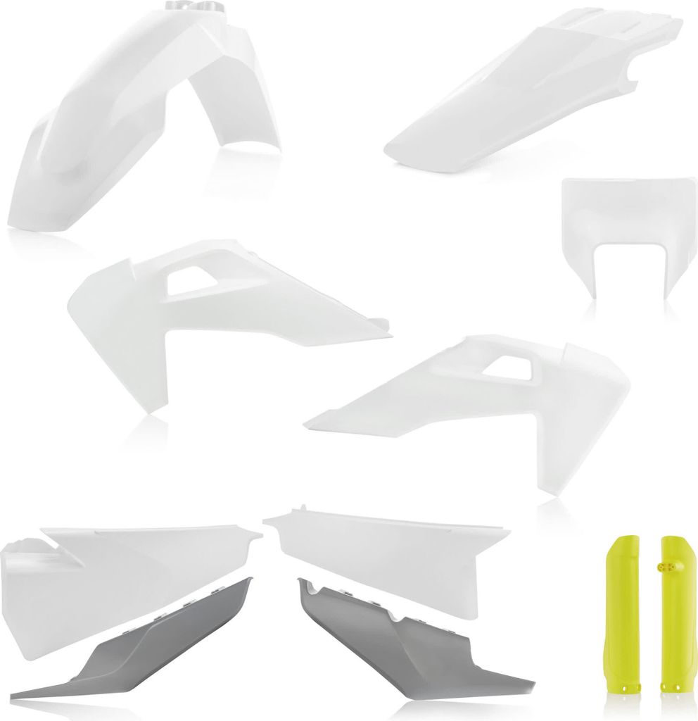 ACERBIS Verkleidungskit 11 Teile Weiß für HUSQVARNA