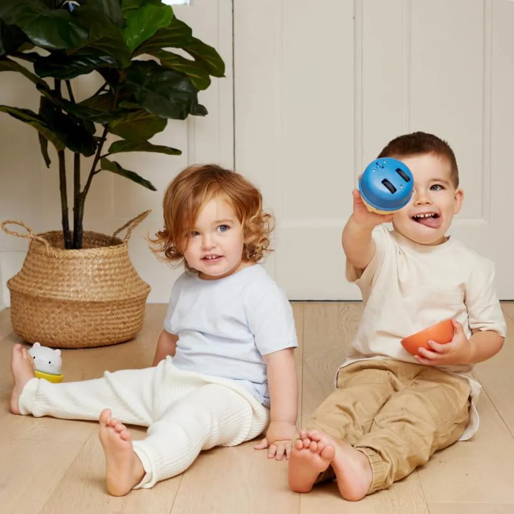 Selecta Swing Roller Chat : Jouet d'Éveil Interactif en Bois Naturel
