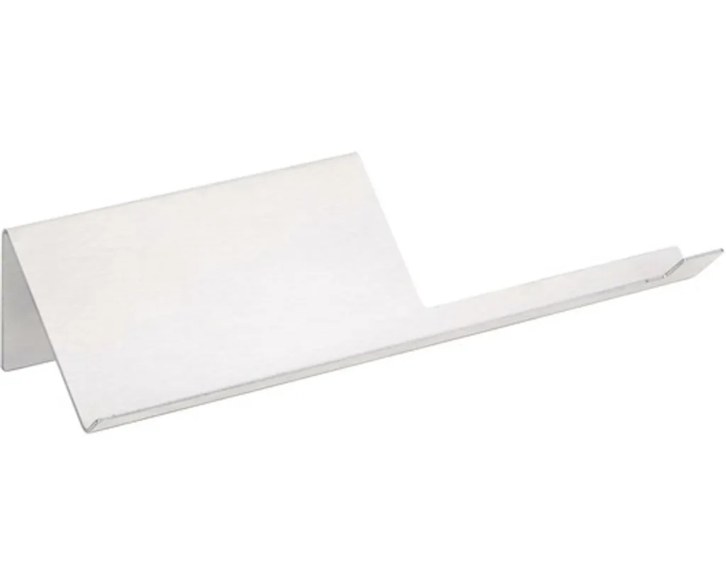 Porte-papier toilette mural NIVA avec tablette de rangement en inox