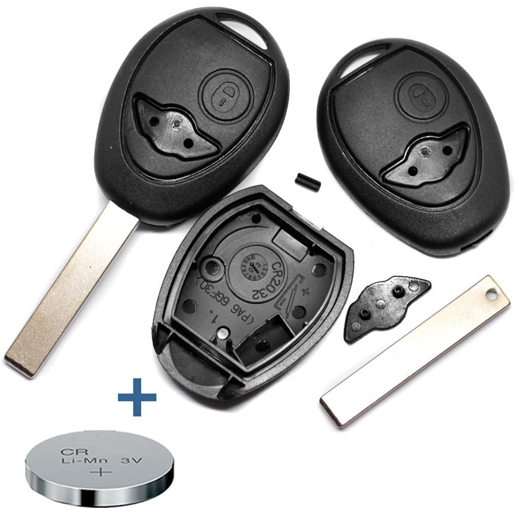 Auto Schlüssel Smartkey Funk Fernbedienung Sender 4 Tasten Gehäuse + CR2450  Batterie für BMW: : Elektronik & Foto