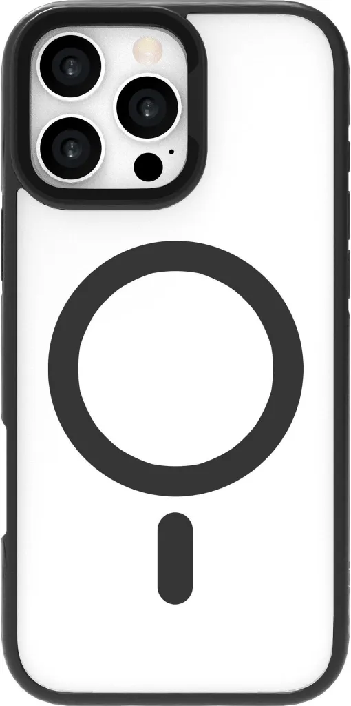 Coque iPhone 16 Pro Noire avec Support Magnétique eSTUFF HELSINKI Case