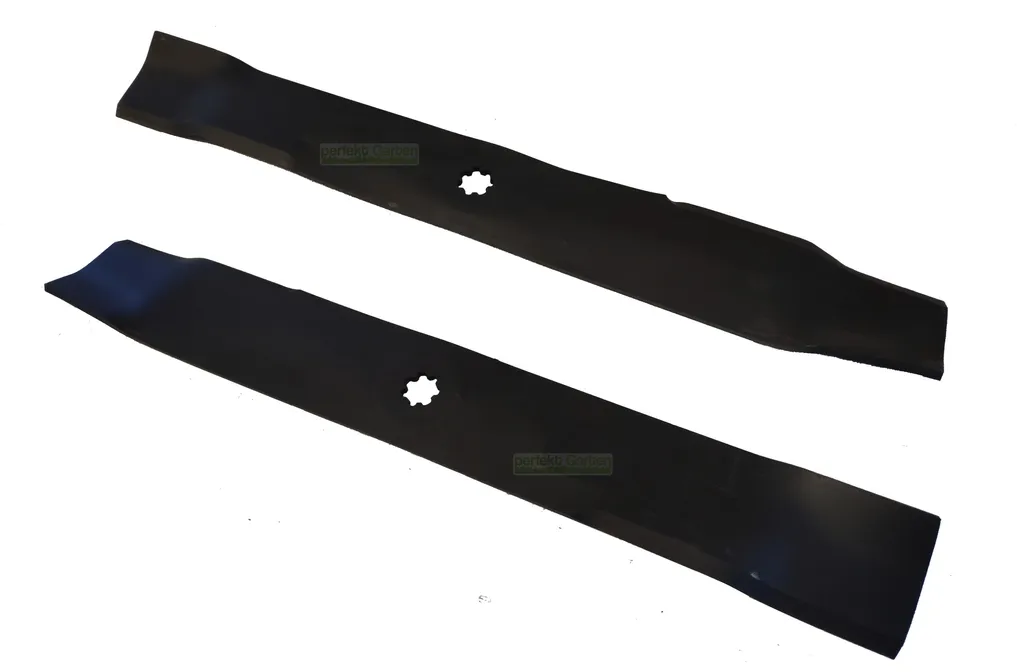 Coppia Lame 54cm per John Deere X300 X320 M149421 AM140973 - Alta Qualità