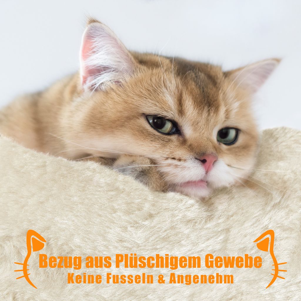 Yaheetech Kratzbaum mit Katzenschrank für Katzenklo 135 cm Produktbild 6