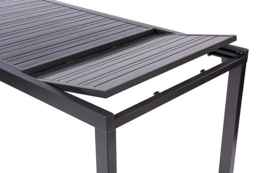 COMPACT - Table pliante rectangulaire modulable pour 4 à 6 personnes - 5
