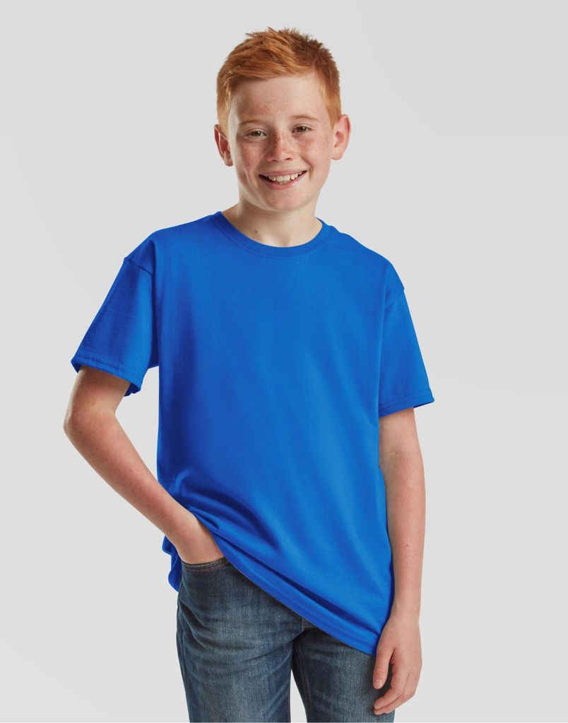 Fruit of the Loom - "Iconic 195" T-Shirt für Kinder BC7281 (116) (Marineblau)