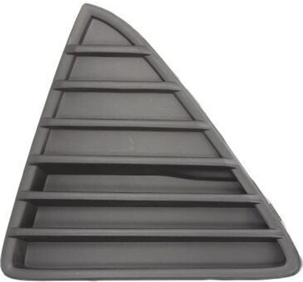 BLIC Lüftungsgitter Grill Stoßfänger für FORD FOCUS III Turnier Schwarz Matt