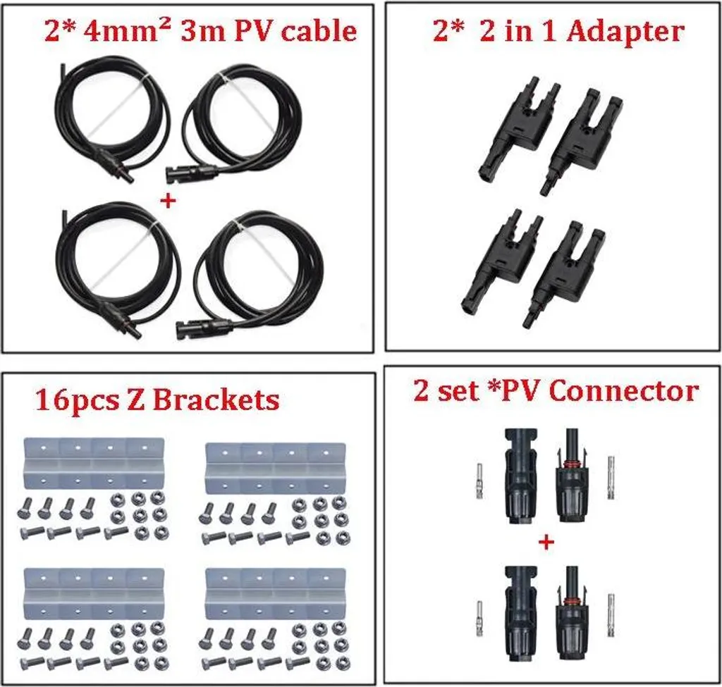 Cavo Solare 6mm² H1Z2Z2-K Rame | Protezione UV | Kit Accessori