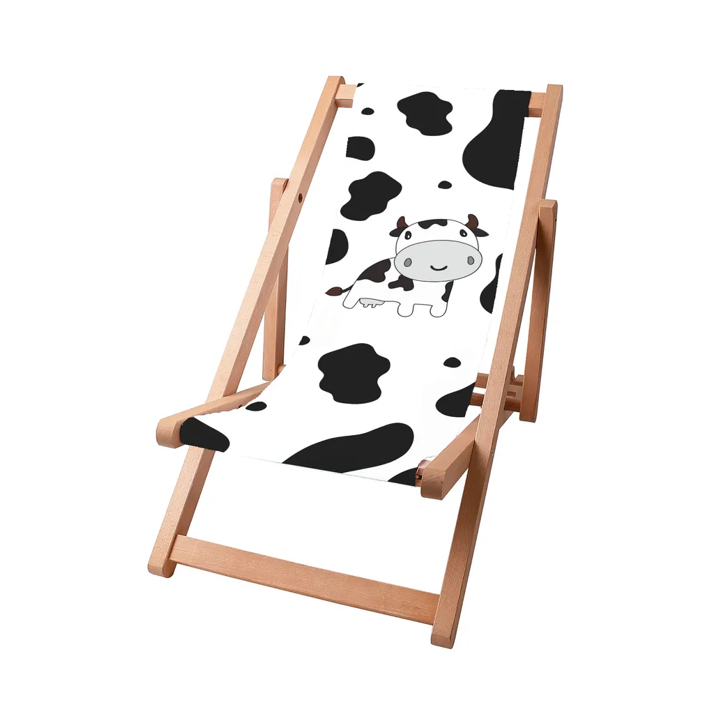 Sdraio Pieghevole Bobby Moo per Bambini | Legno Faggio 3 Livelli