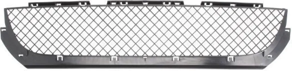 Grille de pare-chocs avant Série 3 E46, Grille d'aération centrale noire mate