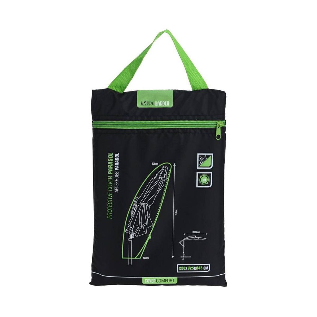 Progarden | Ochranný kryt slunečníku - 220 cm - černý - Obrázek produktu 
