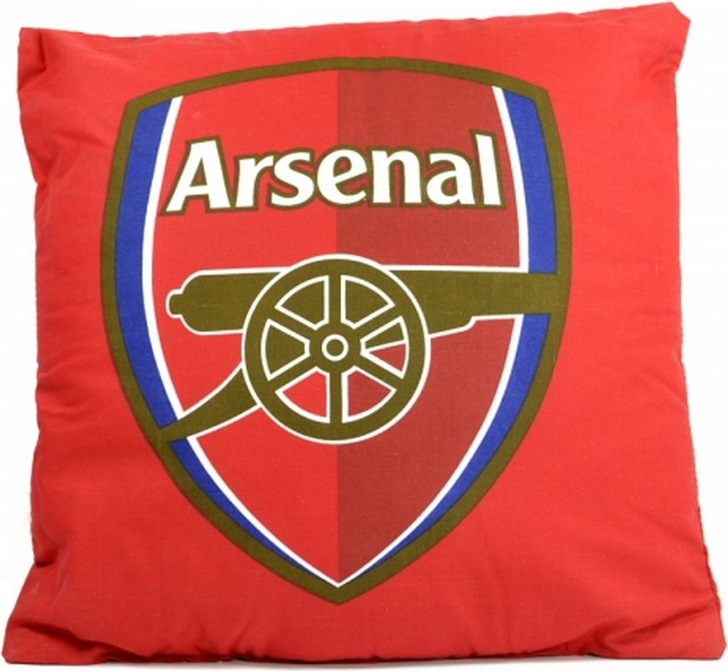 Arsenal FC Fußball Wappen Zierkissen BS174 (Einheitsgröße) Produktbild 