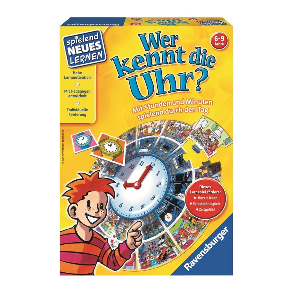 Lecture de l'heure difficile ? Wer kennt die Uhr? La solution ludique