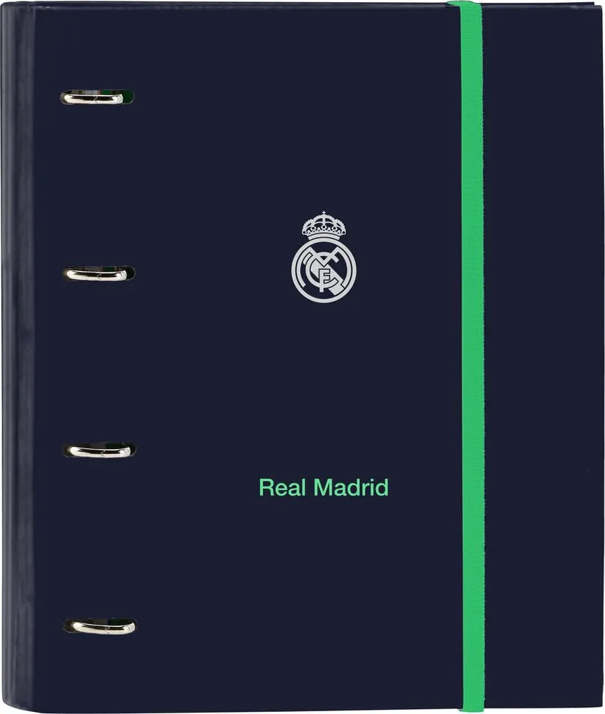 Raccoglitore Scolastico Real Madrid C.F. con Fogli - 27x32x3.5 cm