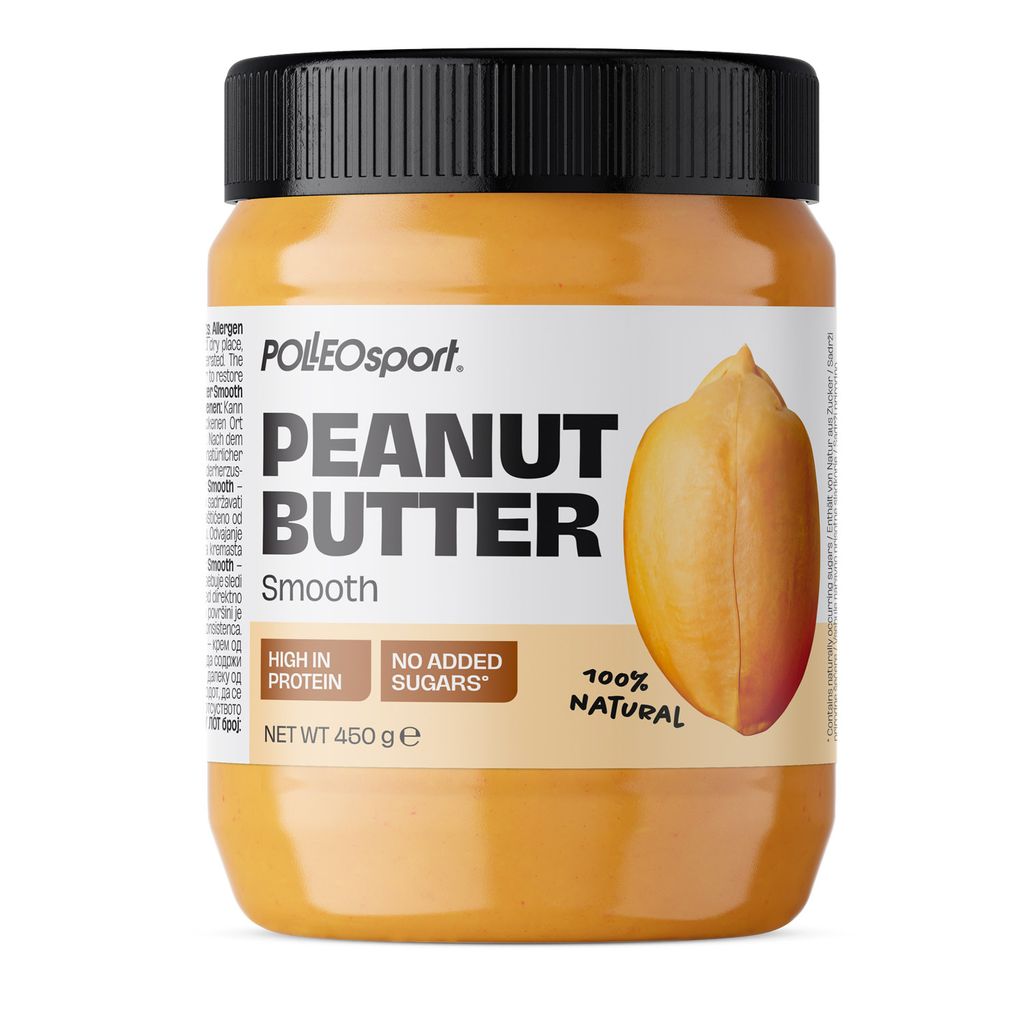 Polleo Erdnussbutter, 450 g - Smooth