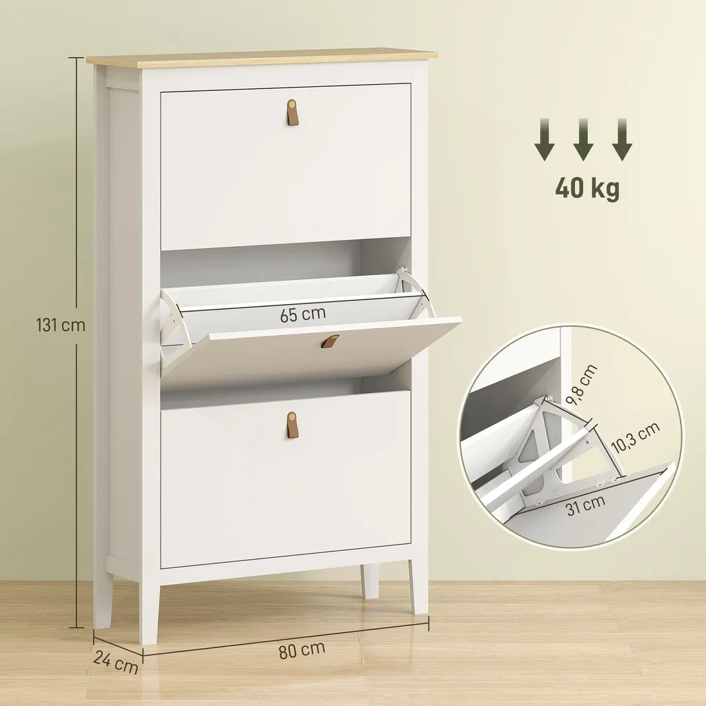 Étagère à chaussures 20 paires : la solution gain de place modulable