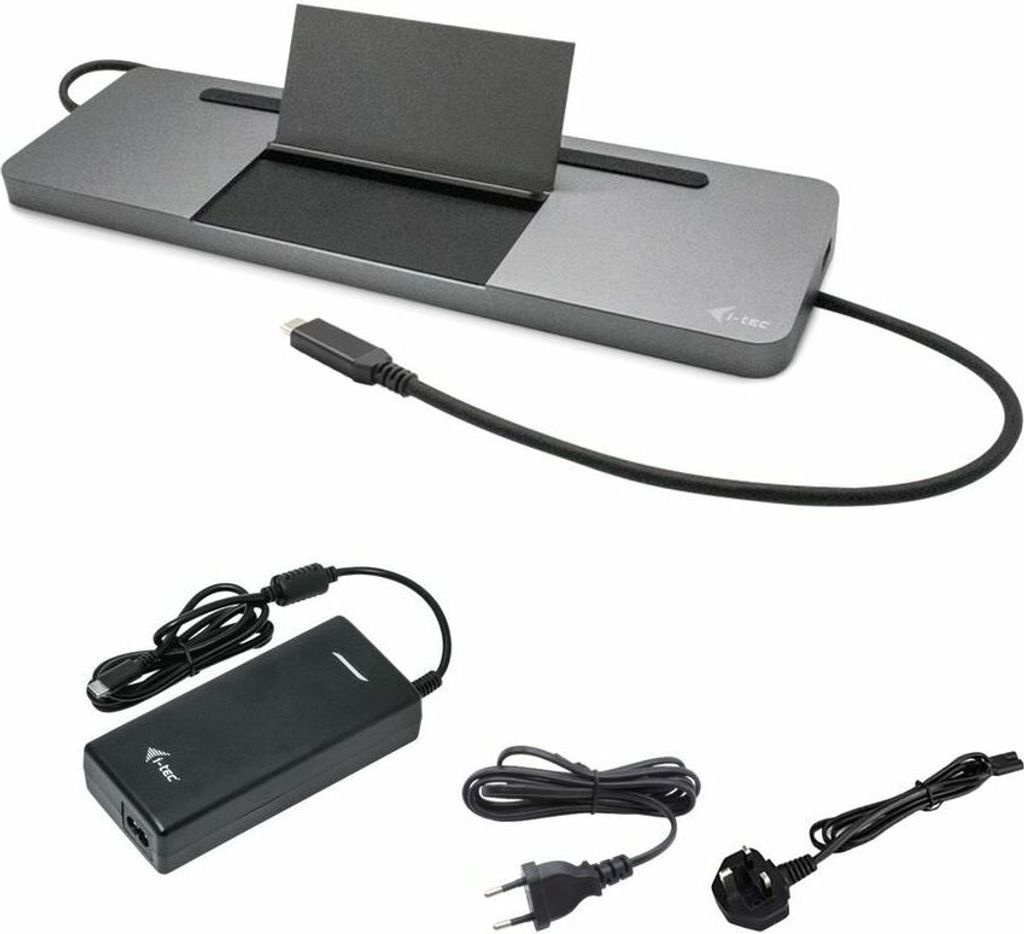 Hub USB i-Tec C31FLATPRO100 Gris