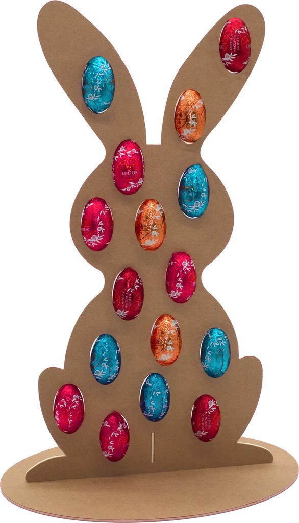 Osterhase Kalender zum Befüllen von Schokoladeneiern - nachhaltig
