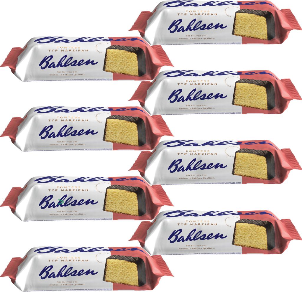 Bahlsen Comtess feiner Rührkuchen Marzipan Typ Marzipan VPE (8x350g Packung)