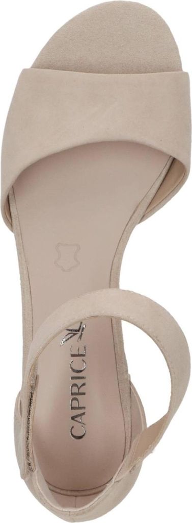 Caprice Damen Sandalette geschlossene Ferse Leder Klettverschluss 9-28212-42, Größe:40.5 EU, Farbe:Mehrfarbig