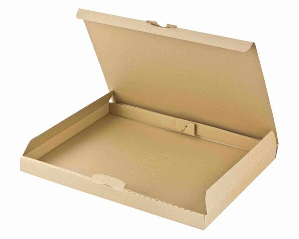 25x Versandkarton 310x225x30mm schnelle Aufrichtung Produktbild 