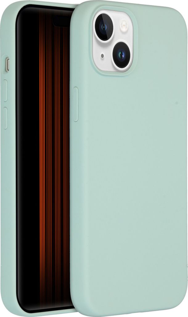 Accezz Liquid Silikoncase iPhone 15 Plus - Sky Blue