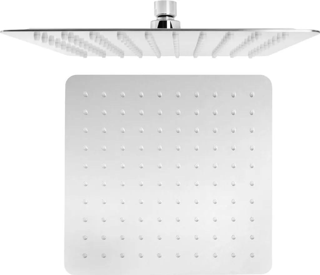Soffione RAINFALL, 250x250 mm, acciaio inox