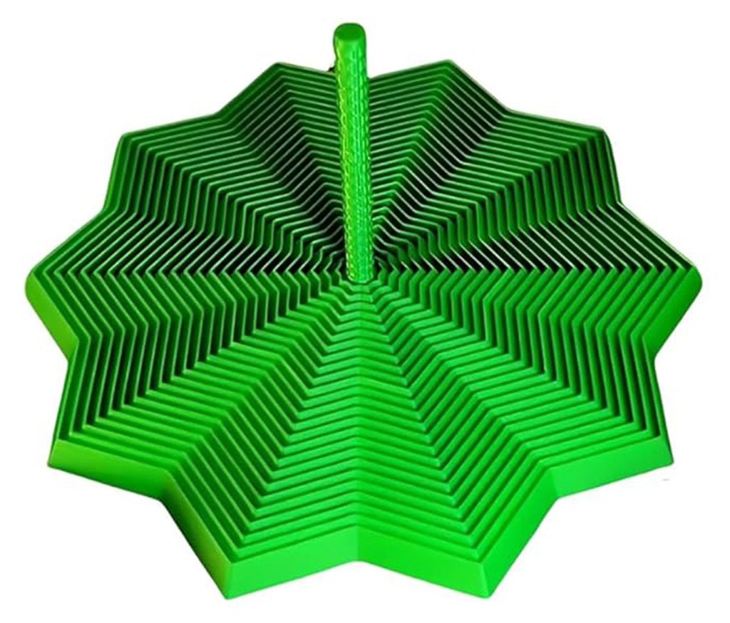 1/3 Stück 3D-gedruckter, erweiterbarer Fidget-Stern, ausziehbares Fraktal-Sechseck mit Griff, Stressabbau, Angstlinderung, wabenförmiges, wirbeln...