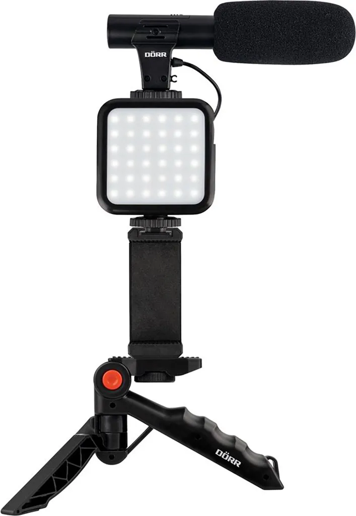 Dörr KIT VLOGGING VL-5 con Microfono: Qualità Pro per i Tuoi Video