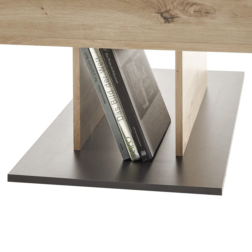 Table basse robuste Activo 2 chêne Artisan 100x60 - Stable et durable - 3